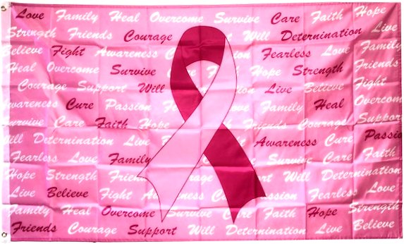 Pink Ribbon FLAG