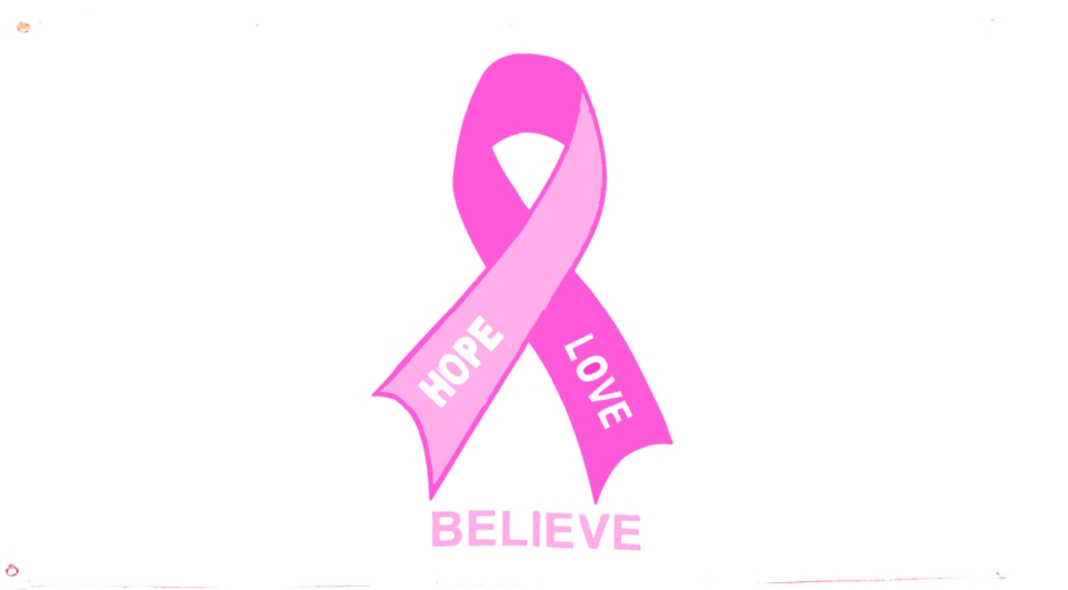 Pink Ribbon FLAG