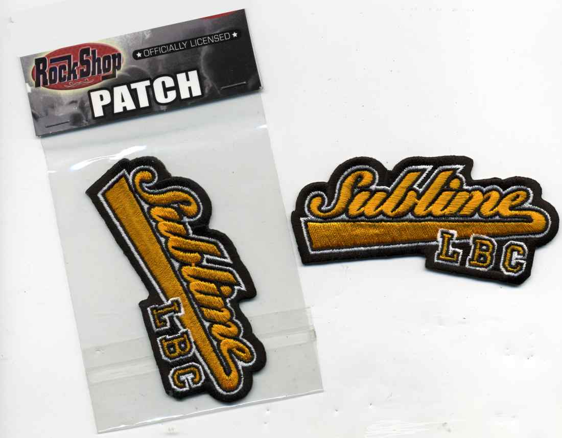 LICENSED Embroidered Twill Patch