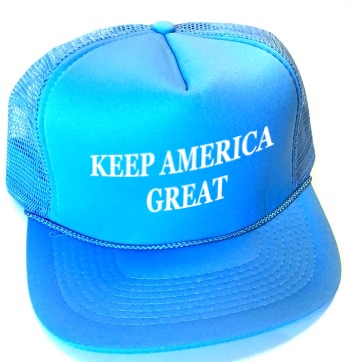 1 mKeep America Great HATs - light blue