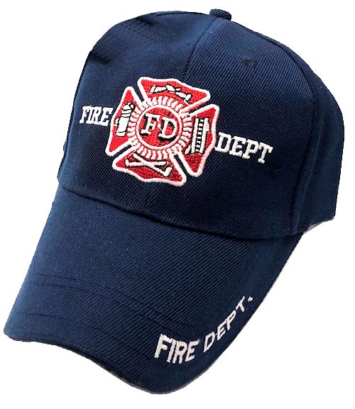 Fire Dept Embroidered Twill CAP