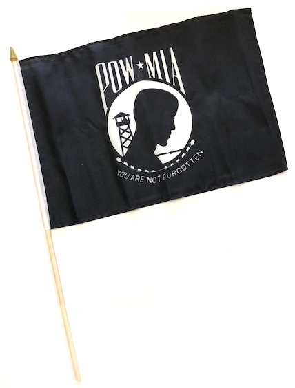 Military POW Stick FLAGs