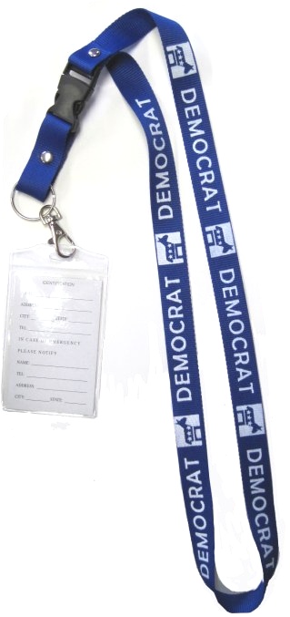 Democrat Lanyard