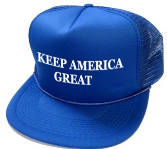 1 lKeep America Great HATs - royal blue