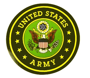 Military 3'' Round DECAL