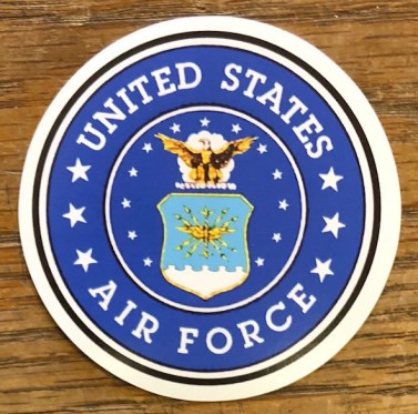 Military 3'' Round DECAL