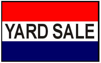 Sign / Yard Sale