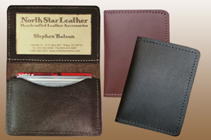 Leather ID Case Assorted Seconds