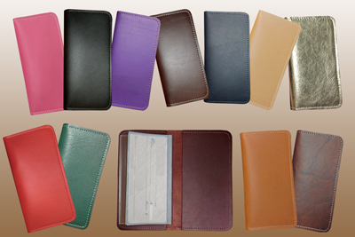 Standard Leather Checkbook COVER