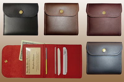 Ladies Leather Bifold Wallet