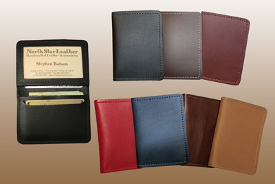 Leather ID and Card Case