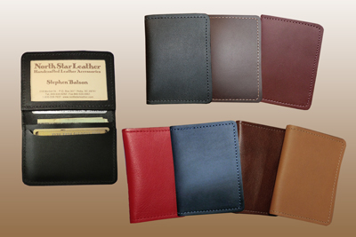 LEATHER ID and Card Case