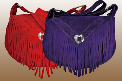 Suede FrINge Bag