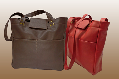 MINi Leather Tote Bag