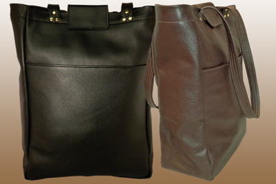 Large LEATHER Tote Bag