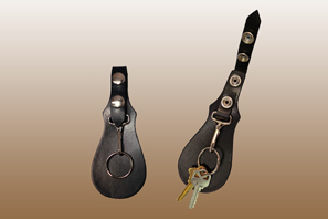 Leather UNIFORM Dress Key Chain