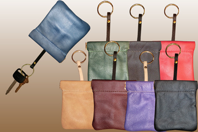 Leather Snap Key Pouch Seconds