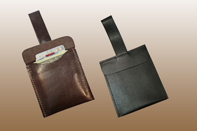 LEATHER Hidden Money Holder