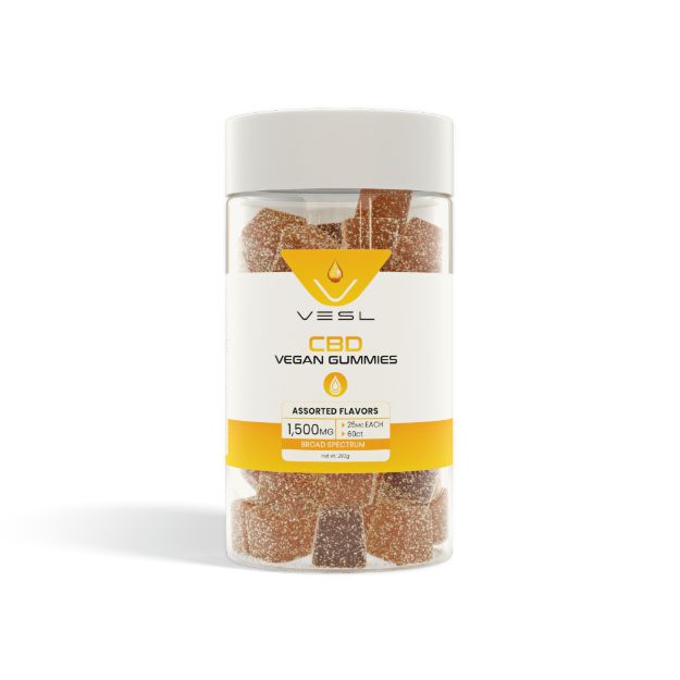 Vesl OILs - CBD Gummies 60ct 1,500mg