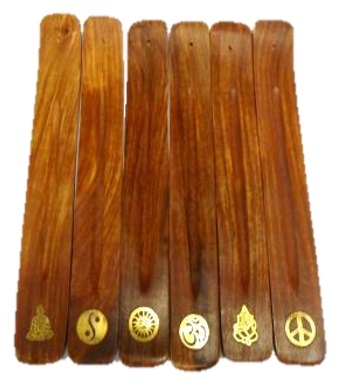 Assorted Brass Inlay INCENSE Boards