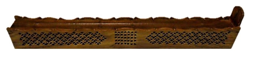 Crosshatch 19'' Coffin Box