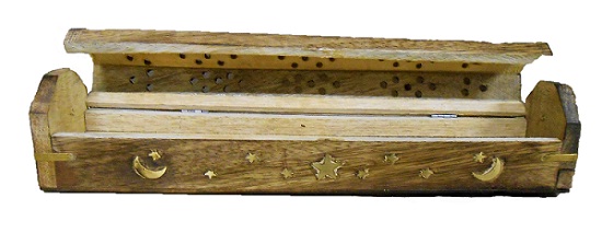 Moon and Star Coffin Box