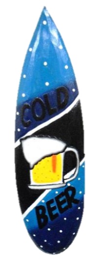 Cold Beer Surf SIGN