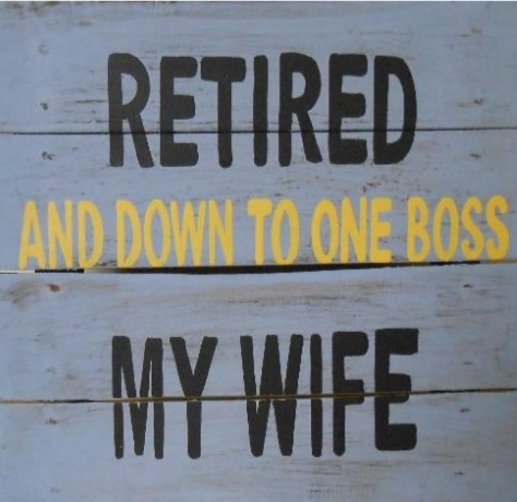 Retired Plank SIGN