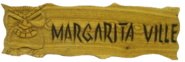 Margaritaville Carved Wood SIGN