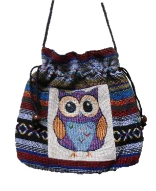 Medium Sinch Thai Bag with Owl