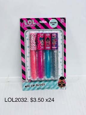 LOL 4pc Lip Gloss