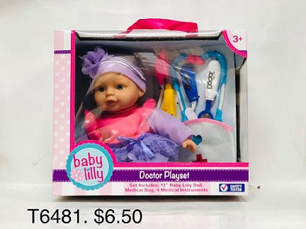 13'' Doll Medical Set