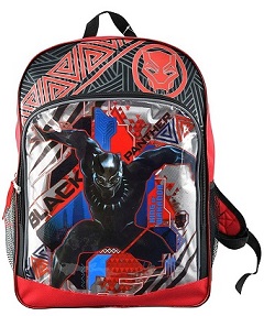 16'' BACKPACK (Black Panther Red) Item No:BPCF33TR