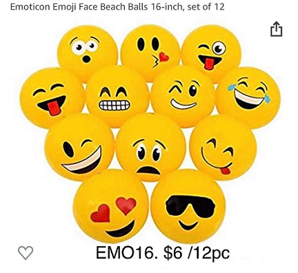 Emoji Beach Ball