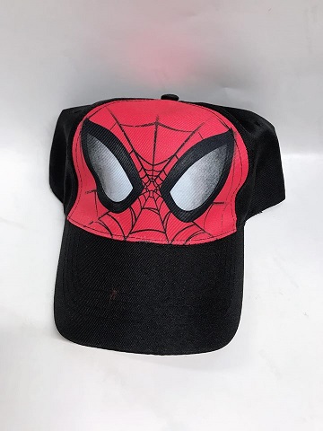Cartoon HAT- Spiderman (Black)