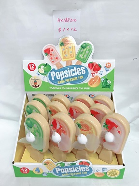 Popsicles Hand Pressure Fan(Fruit)