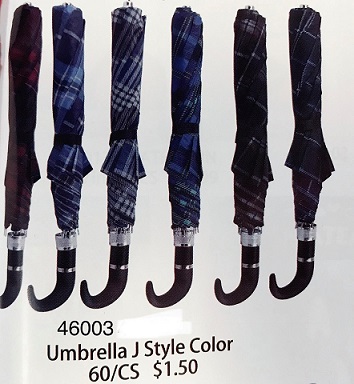 J Style UMBRELLA ( Assorted color)