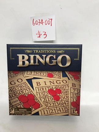 Bingo GAME in Traditional Box