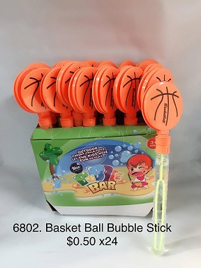 Bubble Stick- Basket Ball