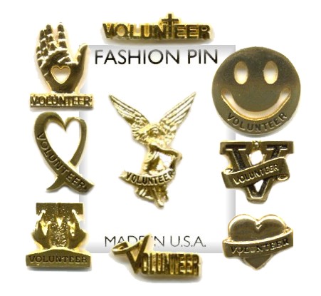 Volunteer Pin Assortment