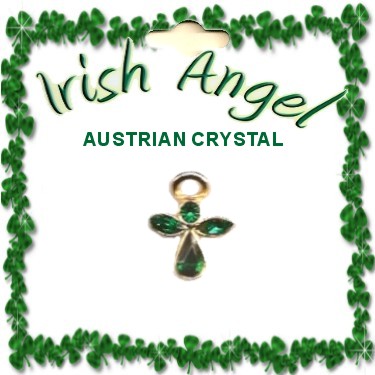 Irish & St. Patrick's Crystal Angel
