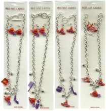 RED HAT Earring & Necklace Set Assorted Styles