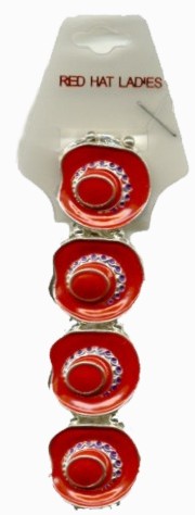 Red Hat Stretch Bracelet