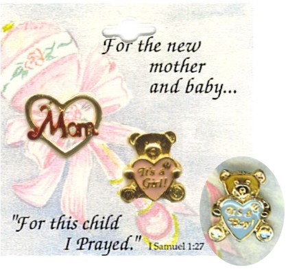 Mom & Baby PIN Set