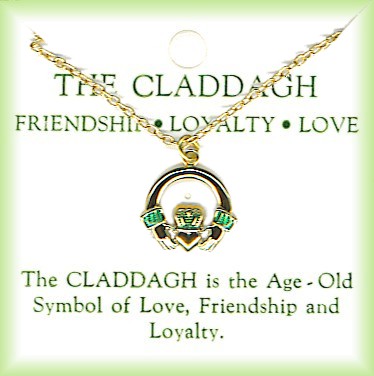 Irish Claddagh NECKLACE