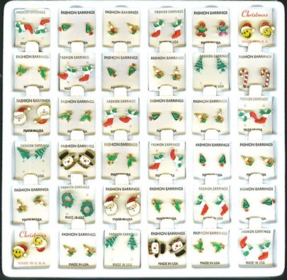 Christmas Pierced EARRING Assortment