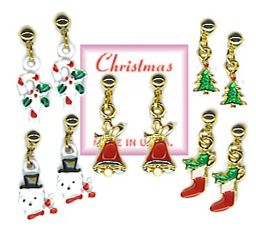 Dangle Christmas EARRINGS