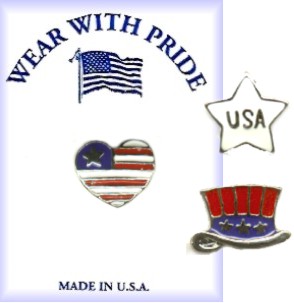 USA  Pin Assortment