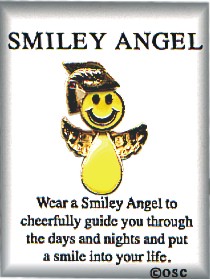 Graduation Smiley ANGEL PIN