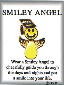 Graduation Smiley Angel PIN